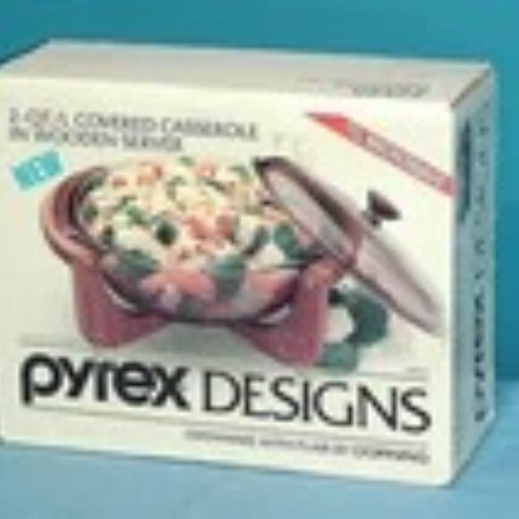 Wood base for Pyrex 2 Quart 024 casserole dish - Picture 9 of 9